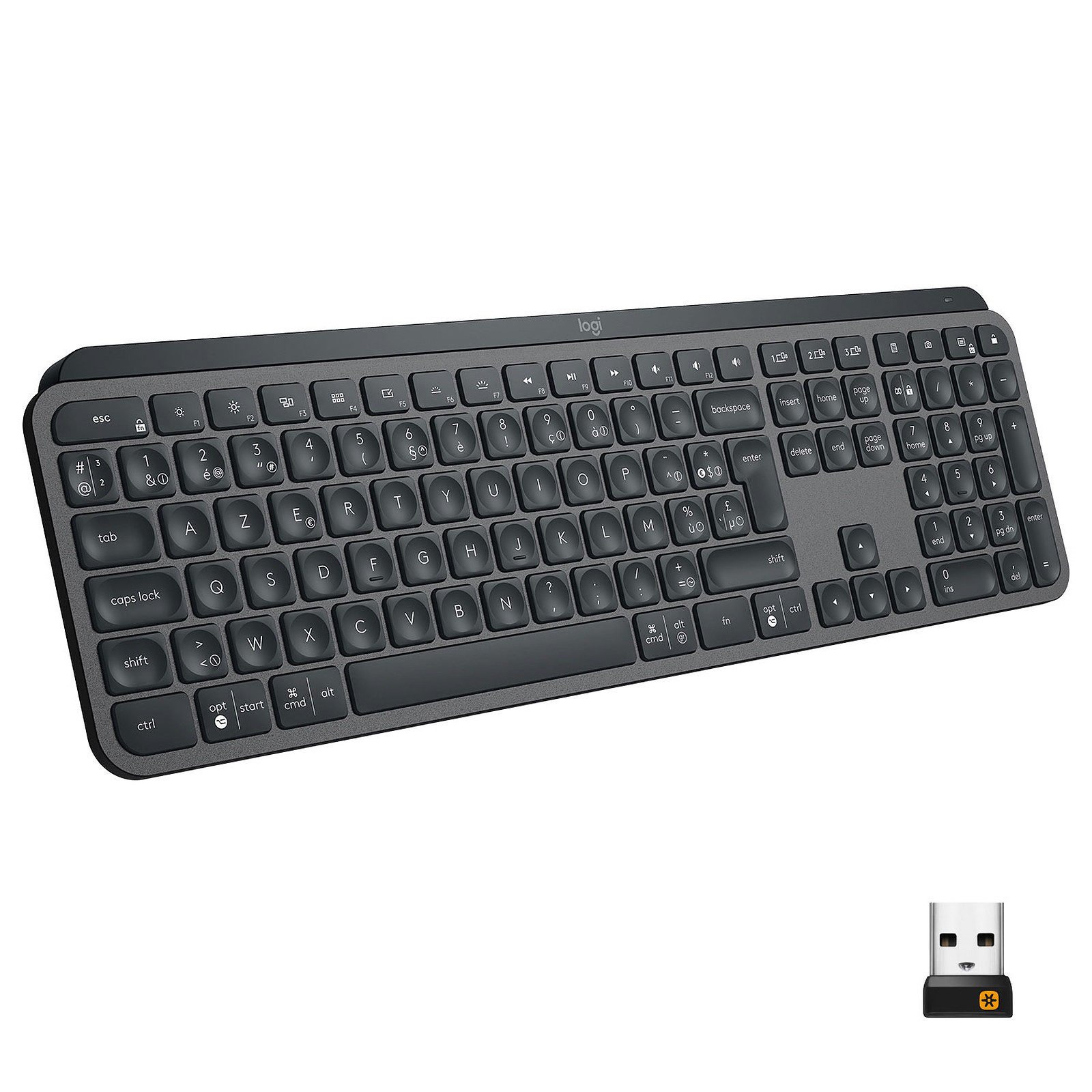 Clavier rétroéclairé sans fil MX Keys Logitech –